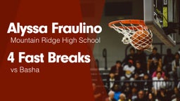 4 Fast Breaks vs Basha 