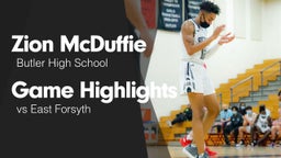 Game Highlights vs East Forsyth