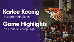 Game Highlights vs Fredericksburg High