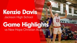 Game Highlights vs New Hope Christian Academy 
