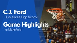 Game Highlights vs Mansfield 