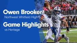 Game Highlights vs Heritage 