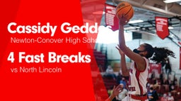 4 Fast Breaks vs North Lincoln 