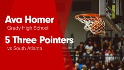 5 Three Pointers vs South Atlanta 