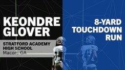 8-yard Touchdown Run vs Tattnall Square Academy 