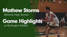 Game Highlights vs Burlington-Edison 