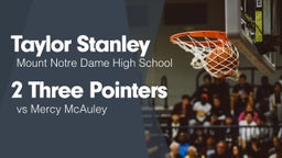 2 Three Pointers vs Mercy McAuley