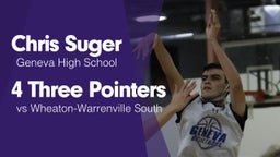 4 Three Pointers vs Wheaton-Warrenville South 