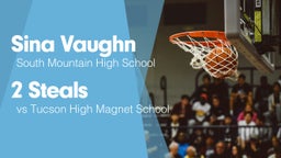 2 Steals vs Tucson High Magnet School