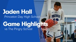 Game Highlights vs The Pingry School