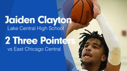 2 Three Pointers vs East Chicago Central 