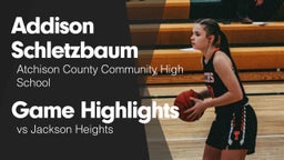 Game Highlights vs Jackson Heights 