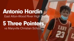 5 Three Pointers vs Maryville Christian School