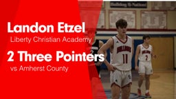2 Three Pointers vs Amherst County 