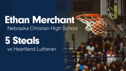 5 Steals vs Heartland Lutheran