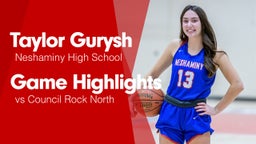 Game Highlights vs Council Rock North
