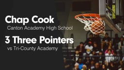 3 Three Pointers vs Tri-County Academy 
