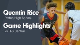 Game Highlights vs R-S Central 