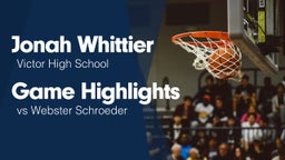 Game Highlights vs Webster Schroeder 