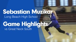 Game Highlights vs Great Neck South 