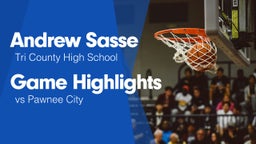 Game Highlights vs Pawnee City 