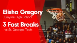 3 Fast Breaks vs St. Georges Tech 