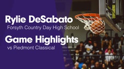 Game Highlights vs Piedmont Classical 