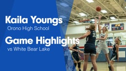 Game Highlights vs White Bear Lake