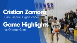 Game Highlights vs Orange Glen 