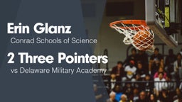 2 Three Pointers vs Delaware Military Academy 