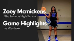 Game Highlights vs Westlake 