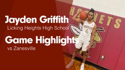 Game Highlights vs Zanesville 