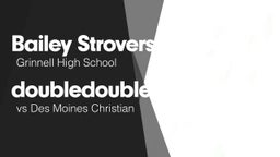 Double Double vs Des Moines Christian 