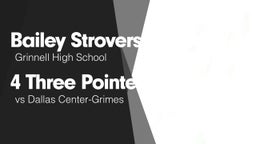 4 Three Pointers vs Dallas Center-Grimes 