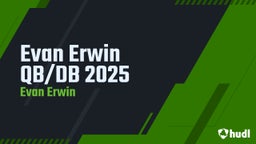 Evan Erwin QB/DB 2025