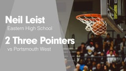 2 Three Pointers vs Portsmouth West 