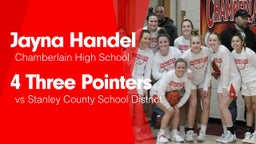 4 Three Pointers vs Stanley County School District
