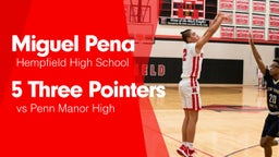 5 Three Pointers vs Penn Manor High
