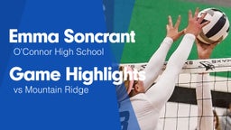 Game Highlights vs Mountain Ridge