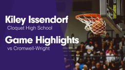 Game Highlights vs Cromwell-Wright 