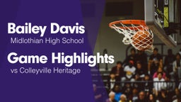 Game Highlights vs Colleyville Heritage 