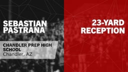 23-yard Reception vs Arizona Lutheran Academy 