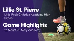 Game Highlights vs Mount St. Mary Academy