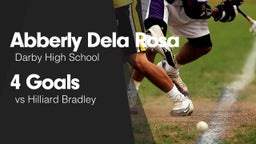 4 Goals vs Hilliard Bradley