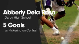 5 Goals vs Pickerington Central 