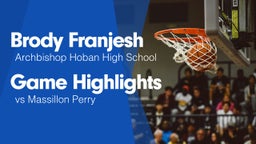 Game Highlights vs Massillon Perry 
