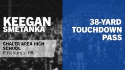 38-yard Touchdown Pass vs Franklin Regional 