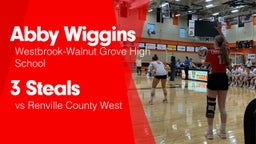 3 Steals vs Renville County West 