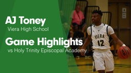Game Highlights vs Holy Trinity Episcopal Academy