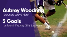 3 Goals vs Montini Varsity Girls Lacrosse